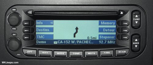 00 01 02 03 04 05 06 Chrysler Jeep Dodge Ram Cherokee Caravan Gps Navigation Cd Player Radio (MADDBUYS)