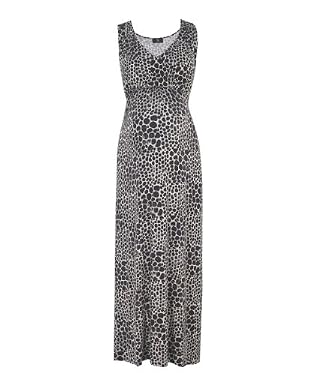 M2b Leopard Print Maxi Dress M2b Leopard Print Maxi Dress