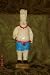Hand Painted Wooden Chef Image