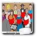 Rich Diesslins Funny Religious Light Cartoons - Choir - How Great Thou Arrrrrrrt - Mouse Pads