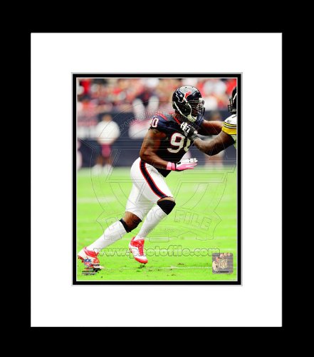 Houston Texans Mario Williams 2011 Action Framed Picture 8x10