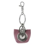 Geneva Platinum Handbag Emblem KeyChain Watch by Geneva