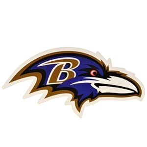Amazon.com : Baltimore Ravens NFL 6" Team Logo Magnet : Sports Related