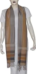 Fashion Accessory Pure Silk Scarf 28 x 80 inches
