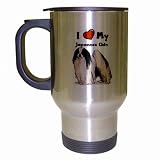 I Love My Japanese Chin Travel Mug
