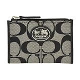 コーチ 財布 COACH 小銭入れ ブラックホワイト/ブラック サットンシグネチャー 43967-SBWBK コーチ 小銭入れ