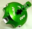 ATV Billet Gas Cap Green Fits Suzuki LTZ400 and LTR450 and Kawasaki KFX400