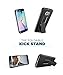 Galaxy S6 EDGE Belt Case - Arden SoftGrip Belt Case with Kickstand & Rotating Belt Clip Holster - Ultra Slim HexGrip Design (Samsung Galaxy S6) [MFR (Samsung S6 EDGE)