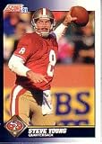 1991 Score Steve Young Football Card #505 - Shipped In Protective Display Case!