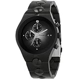 Fossil Men's Black IP Chronograph Black Dial Watch Model FS4157