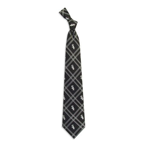 Chicago White Sox MLB Woven 2 Mens Tie (100% Polyester)