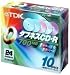 TDK �f�[�^�pCD-R 32�{���Ή� 700MB 5�F�J���[�~�b�N�X�f�B�X�N 10���p�b�N CD-R80TX10CCN