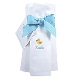 Personalized Burp Cloth Gift Set for Baby