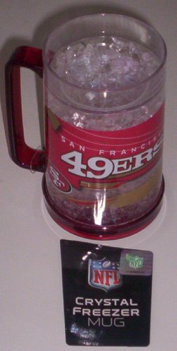 2011 SAN Francisco 49ers Crystal Freezer MUG