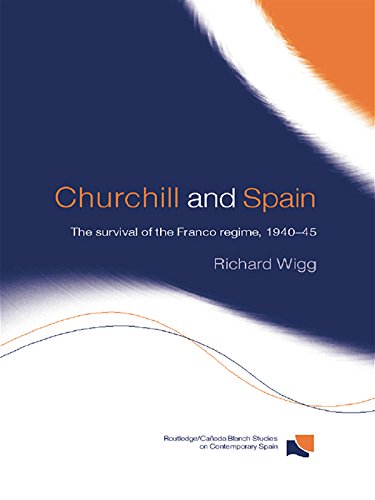 Churchill and Spain: The Survival of the Franco Regime, 1940-1945 (Routledge/Canada Blanch Studies on Contemporary Spain)