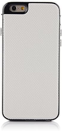 Flexible Polyurethane Leather Case for Iphone 6 4.7' with Slim Pc Inside Wrap By High Quality Pu Leather ! (White)