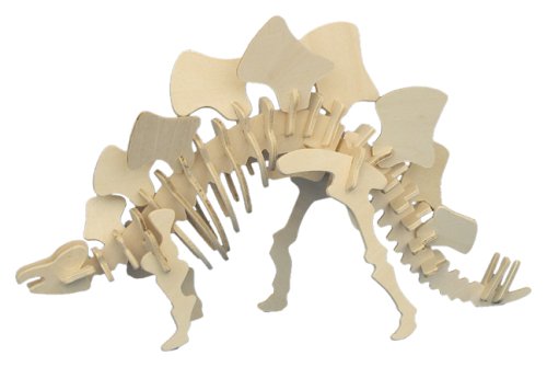 Childrens Toyshop  Toys : Stegosaurus - Woodcraft Construction Kit