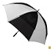 GustBuster Proseries Gold 62-Inch Style 2 Golf Umbrella (Black/White)