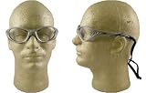 Tools & Hardware : AO Safety Glasses Fuel II Series with Silver Frame and Fog Free Clear Lens