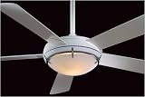 Minka Aire Ceiling Fans F603WH Como Fan - Wall Control White Indoor Fan 54 Blade Span
