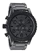 Nixon - 51-30 Chrono -- Matte Black / Matte Gunmetal