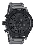 Nixon - 51-30 Chrono -- Matte Black / Matte Gunmetal