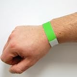 Bar & Event Security Wristbands - Set of 100: Red
