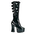 Demonia Boots Women's SLUSH-230 4 3/4" Knee Boot Available in 2 Colors