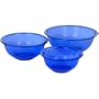 Pyrex Prepware 3-Piece Mixing Bowl Set, Cobalt