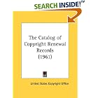 Click here to buy The Catalog of Copyright Renewal Records (1961) by  United States Copyright Office.