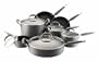 KitchenAid Gourmet Essentials Hard Anodized Nonstick 12-Piece Cookware Set