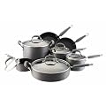 KitchenAid Gourmet Essentials Hard Anodized Nonstick 12-Piece Cookware Set