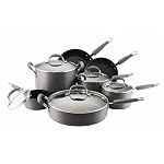 KitchenAid Gourmet Essentials 12-Piece Hard-Anodized Cookware Set