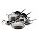 KitchenAid 80419 Gourmet Essentials 12-Piece Nonstick Hard-Anodized Cookware Set