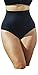 Swim Sexy Women's Plus Size Black High Waist Brief