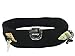 SportyJ Flip Running Belt and Pedometer - Fanny Waist Pack Running Band With Pedometer To Store Keys, Phones, Cash and Cards While Running, Walking, Hiking, Exercising and Traveling - For Women, Men, Children, and Athletes