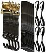 12 Piece Motorcycle Tie Down Kit 2