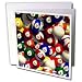 Billiards - Billiard Balls Pool - Greeting Cards-12 Greeting Cards with envelopes