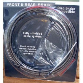 Avid Flak Jacket Front and Rear Brake Shielded Cable set by 