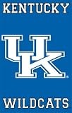 Kentucky Wildcats Applique Embroidered Banner Flag (44x28) NCAA College Athletics Fan Shop Sports Team Merchandise