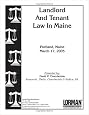 Landlord And Tenant Law