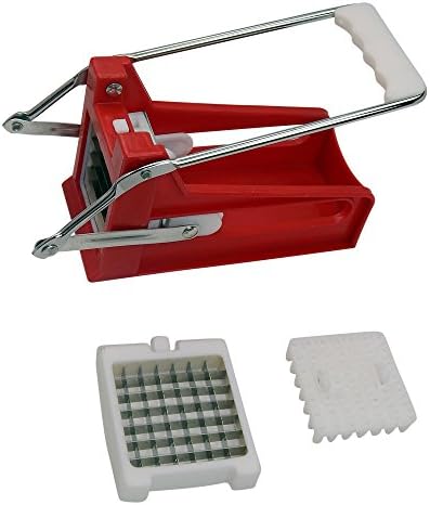 Zensson French Fry Cutter - Two Size Presses For Perfect Fries