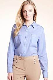 Autograph Pure Cotton Striped Shirt