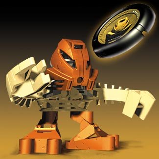 Huki 1388 - Lego McDonalds 2002 Euro Bionicle Tohunga Matoran