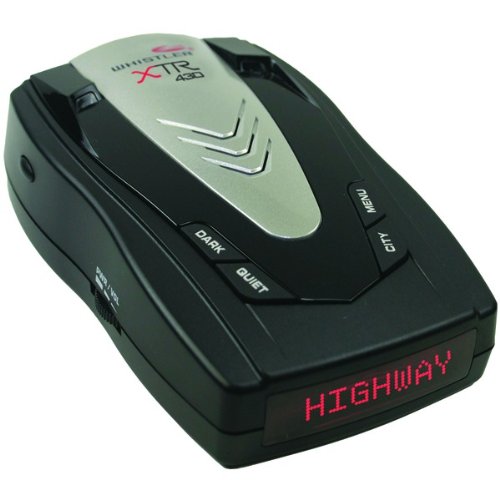 WHISTLER XTR-430 RADAR/LASER DETECTOR TEXT DISPLAY-WHIXTR430