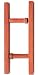 Natural Rectangular Hardwood Tonfa 19 1/2"