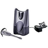 Plantronics - CS60 Micro Casque (sur l oreille) sans fil pour téléphones (DECT) + levier décroché du combiné HL10 - Usage professionnel
