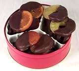 Ultimate's Chocolate Dipped Australian Glace Fruit , 1.5 Lb Tin