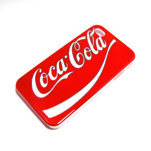 hard case or soft case for iphone Discount Soda Plastic Hard Back Case Cover for iPhone 4 iPhone 4g Soda Red Case