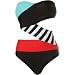 Volcom Juniors Be Bold One Piece Swimwear, Multi, Medium